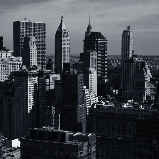 USA, New York State, Manhattan, Financial District Bank buildings at wall street
